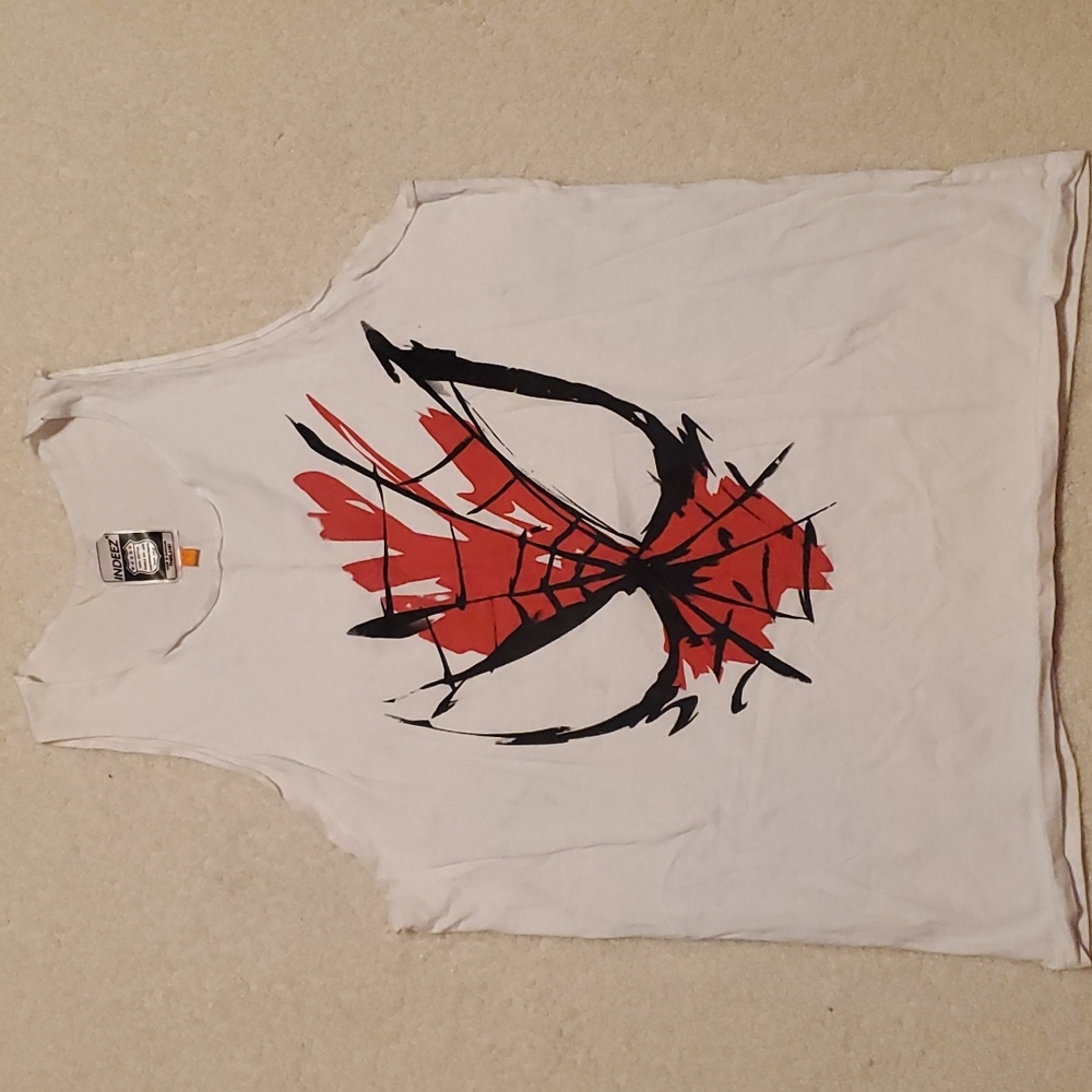 CLOSET CLOSING 7/31 Graphic Spider-Man Tank Top Large